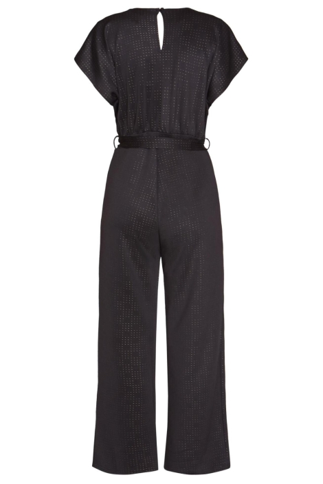 SisterS point zwarte dames jumpsuit | Achteraanzicht