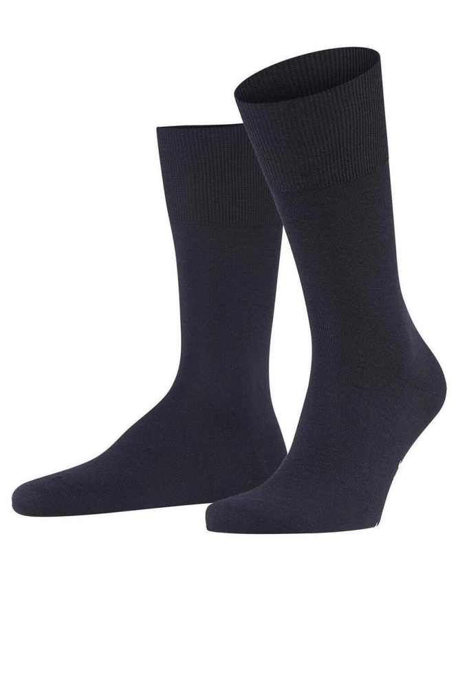 Falke blauwe heren accessoire | Zijaanzicht