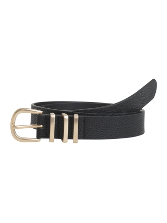 Pieces Accessoire PCLEA JEANS BELT NOOS 17082261 Black/BLACK W/GOLD