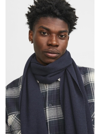 Jack & Jones Accessoire JACDNA KNIT SCARF NOOS 12098582 Navy Blazer