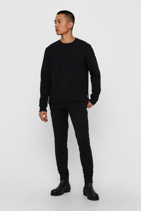 Only & Sons zwarte heren trui | Model