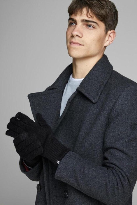 Jack & Jones zwarte heren accessoire | Model vooraanzicht