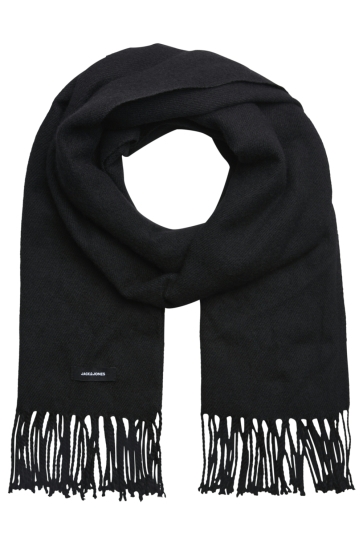 Jack & Jones Accessoire JACSOLID WOVEN SCARF NOOS 12140332 Black