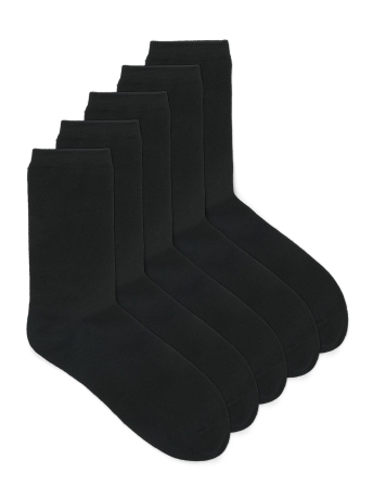 Jack & Jones Junior Accessoire JACBLACK SOCK 5 PACK NOOS JNR 12206201 Black