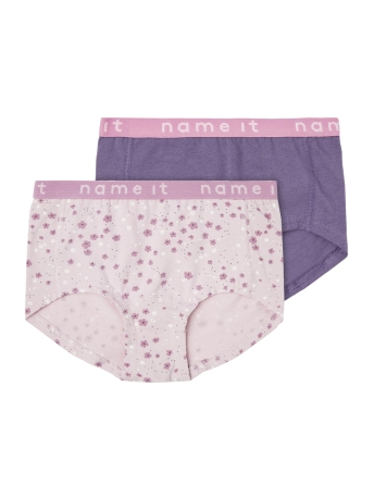 Name It Ondergoed NKFHIPSTER 2P WINSOME FLOWER NOOS 13215623 Winsome Orchid