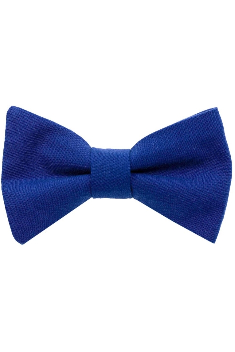 Strickie blauwe heren accessoire | Vooraanzicht