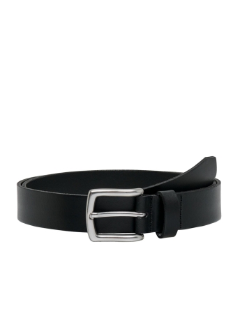 Only & Sons Accessoire ONSBOON SLIM LEATHER BELT NOOS 22023589 BLACK