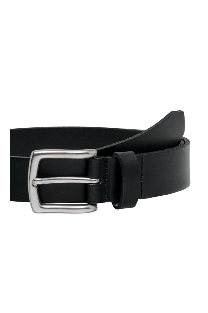 ONSBOON SLIM LEATHER BELT NOOS 22023589 BLACK