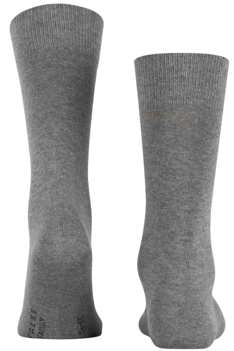 Falke grijze heren accessoire | Achteraanzicht