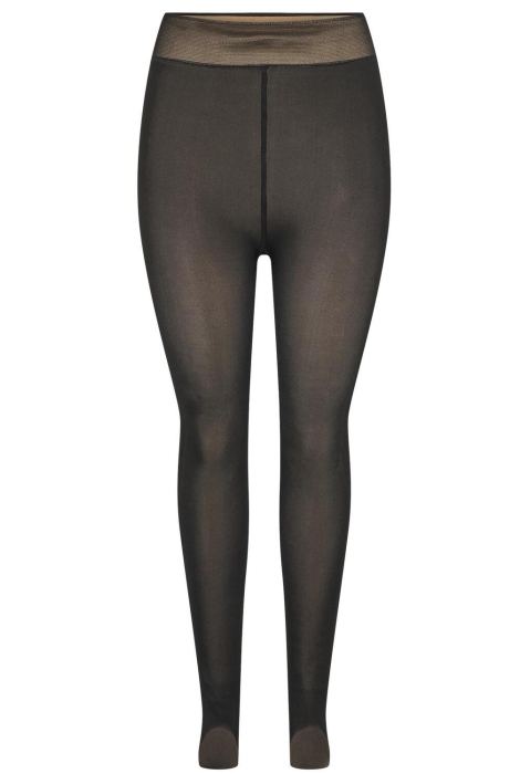 Pieces leren 2025 legging