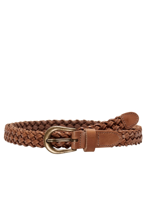 Only onlhanna braided leather jeans belt