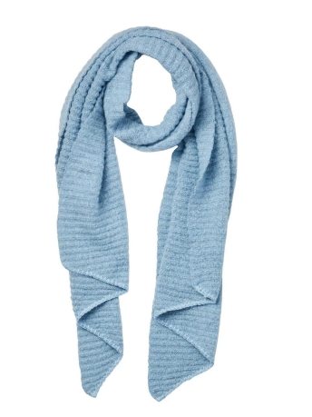 Pieces Accessoire PCPYRON STRUCTURED LONG SCARF NOOS 17105988 Airy Blue