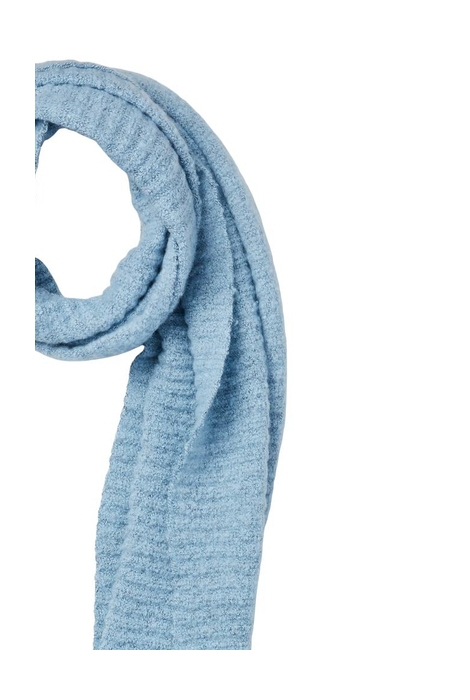 PCPYRON STRUCTURED LONG SCARF NOOS 17105988 Airy Blue