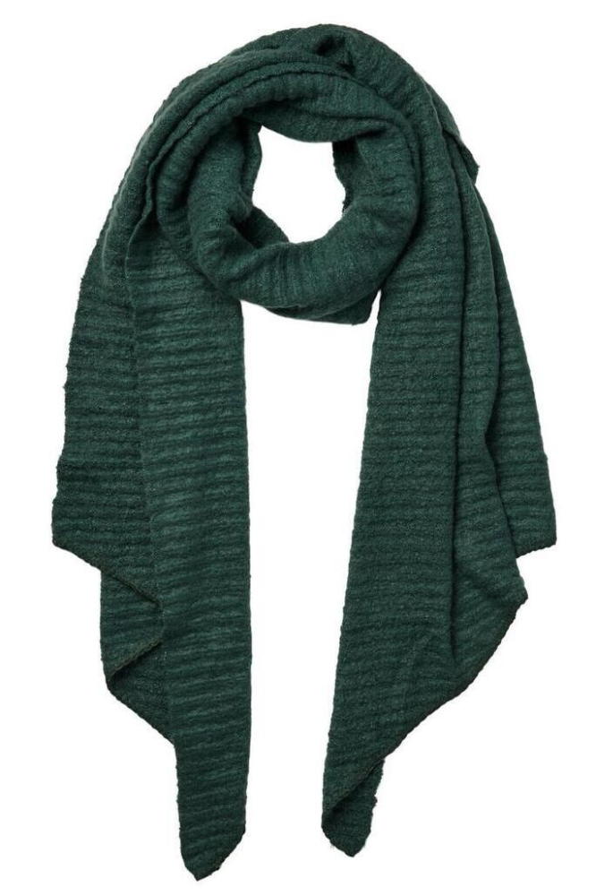 PCPYRON STRUCTURED LONG SCARF NOOS 17105988 Trekking Green