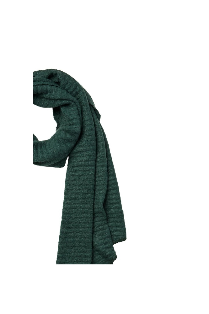 PCPYRON STRUCTURED LONG SCARF NOOS 17105988 Trekking Green