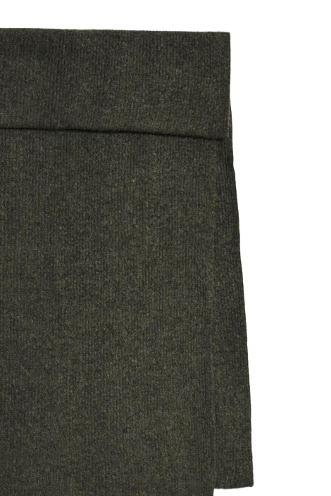 Pieces bruine dames sjaal | Close up