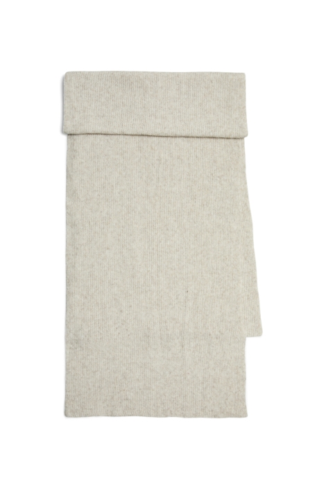 Pieces beige dames sjaal | Vooraanzicht