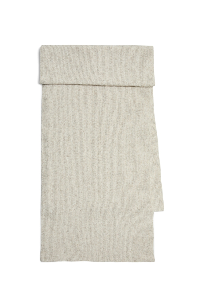 Pieces beige dames sjaal | Vooraanzicht