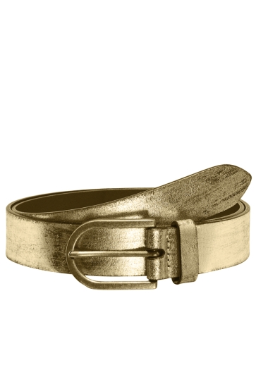 Only Accessoire ONLVIGGA SHINY LEATHER JEANS BELT A 15312109 GOLD COLOUR/ANTIQUE