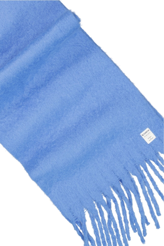 Garcia blauwe dames sjaal | Bovenaanzicht