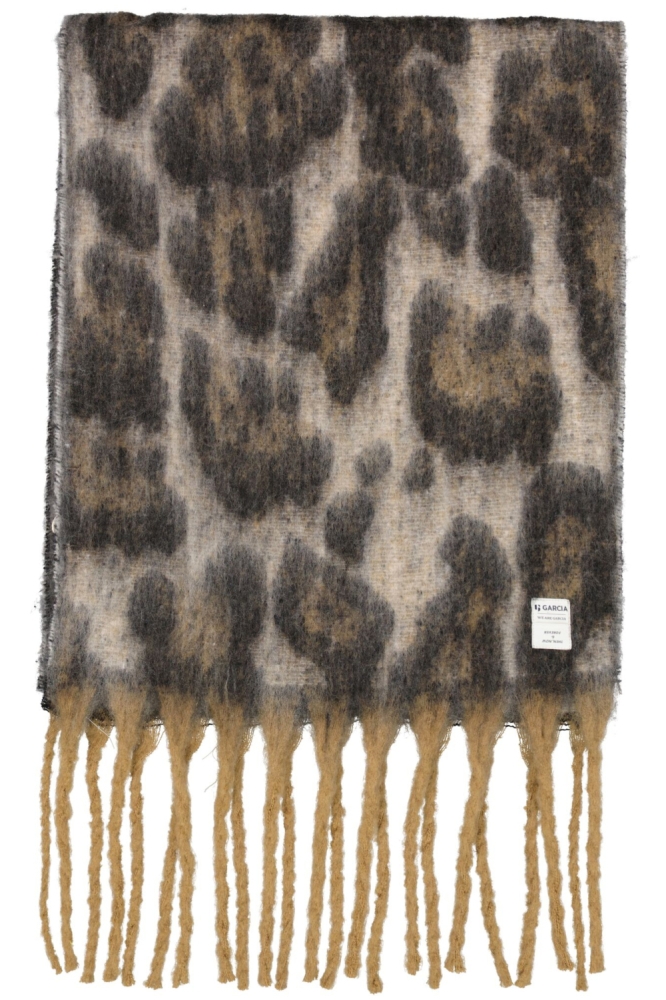 Garcia bruine dames sjaal | Bovenaanzicht
