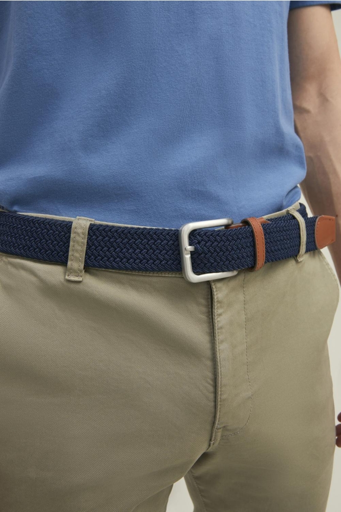JACSPRING WOVEN BELT NOOS 12118114 NAVY BLAZER
