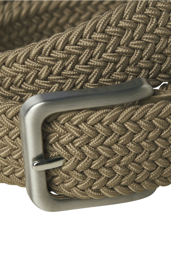 Jack & Jones camel heren riem | Close up