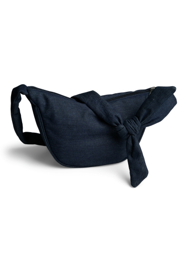 Pieces Accessoire PCAMANDA DENIM KNOT BUMBAG PWP 17160829 DARK BLUE DENIM
