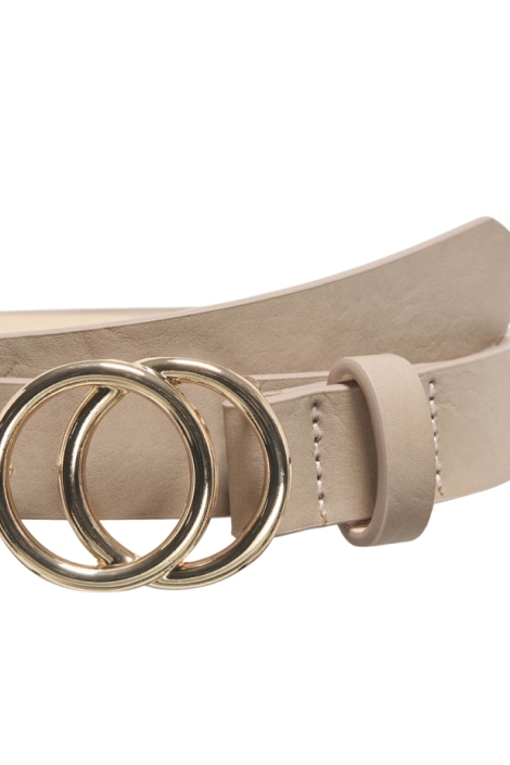 Only beige dames riem | Close up