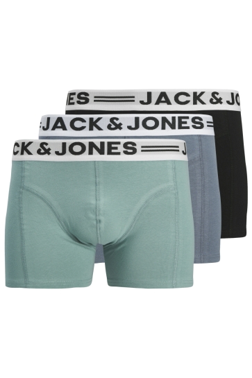 Jack & Jones Ondergoed SENSE TRUNKS 3-PACK NOOS 12081832