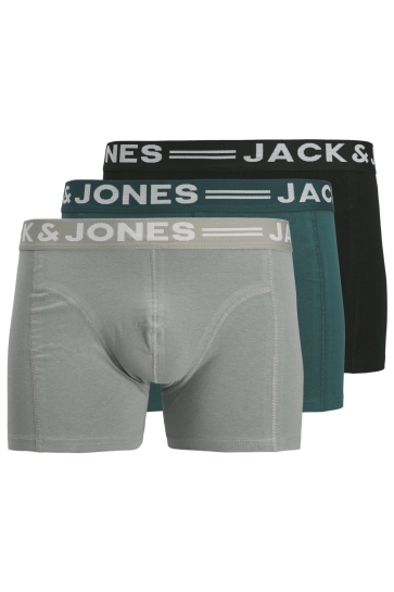 Jack & Jones Ondergoed SENSE TRUNKS 3-PACK NOOS 12081832