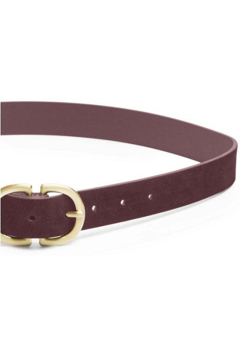 Pieces bordeaux dames riem | Close up