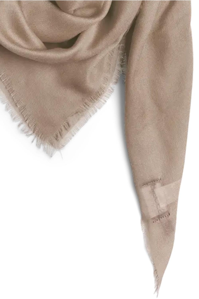 Pieces groene dames sjaal | Close up