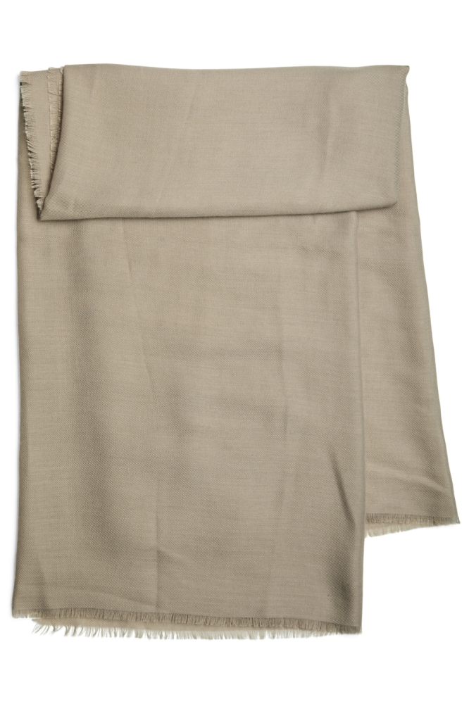 Pieces camel dames sjaal | Vooraanzicht