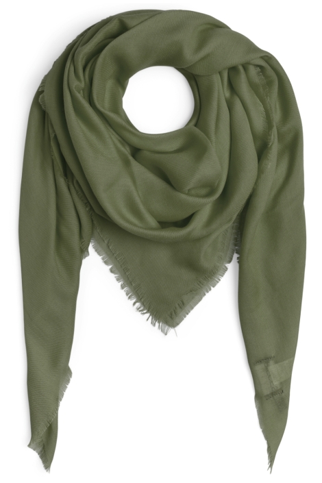 Pieces groene dames sjaal | Vooraanzicht
