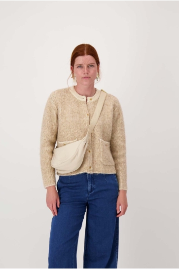 Zusss Accessoire NYLON FANNY PACK 0203 029 BEIGE