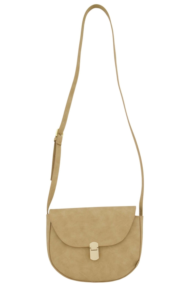Zusss taupe dames tas | Vooraanzicht