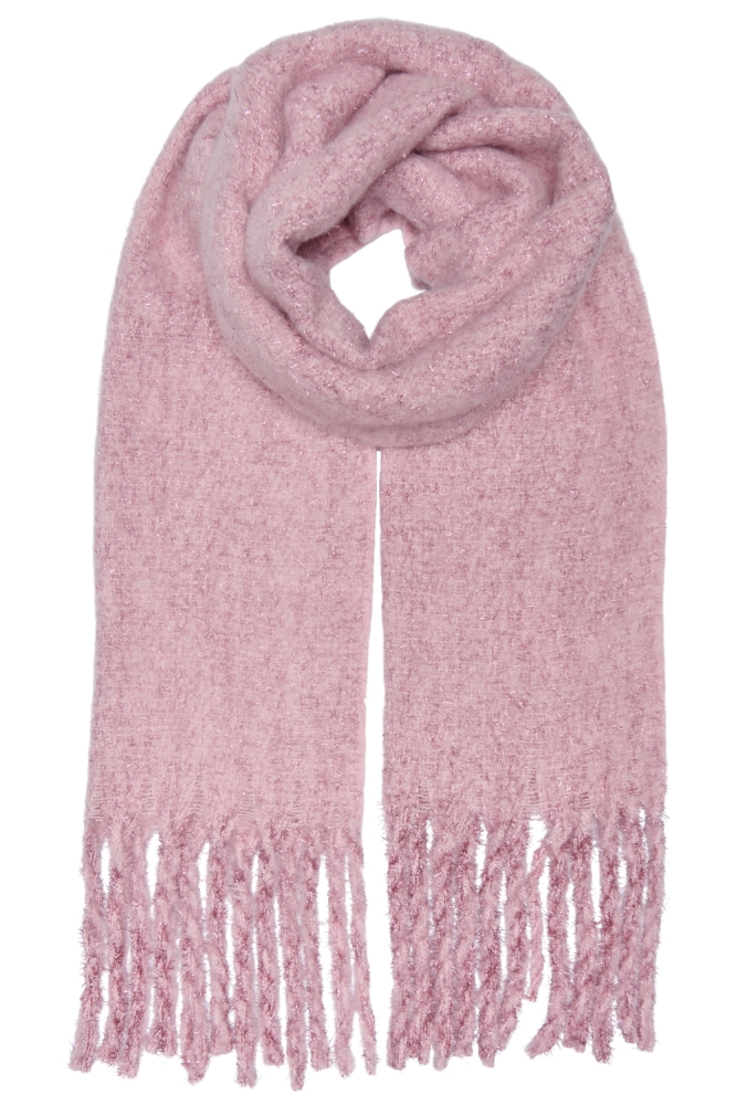 Only roze dames sjaal | Vooraanzicht