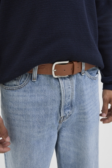 Jack & Jones JACHARRY BELT NOOS 12120697 Cognac