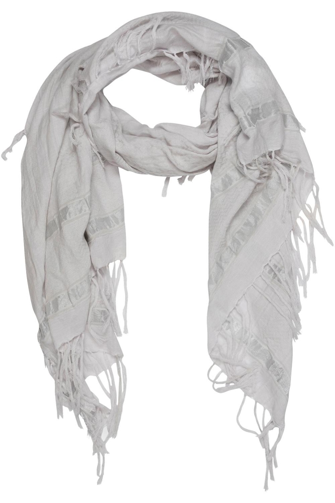 SCARF CHECK 20 902 3201 1010 STONE