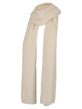 Sarlini Accessoire KNIT SCARF 000430 00043 WOOLWHITE