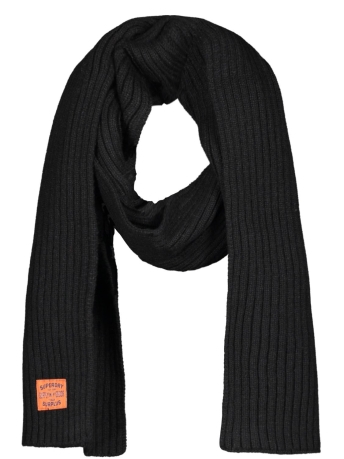 Superdry Accessoire WORKWEAR KNITTED SCARF W9310070A 02A BLACK