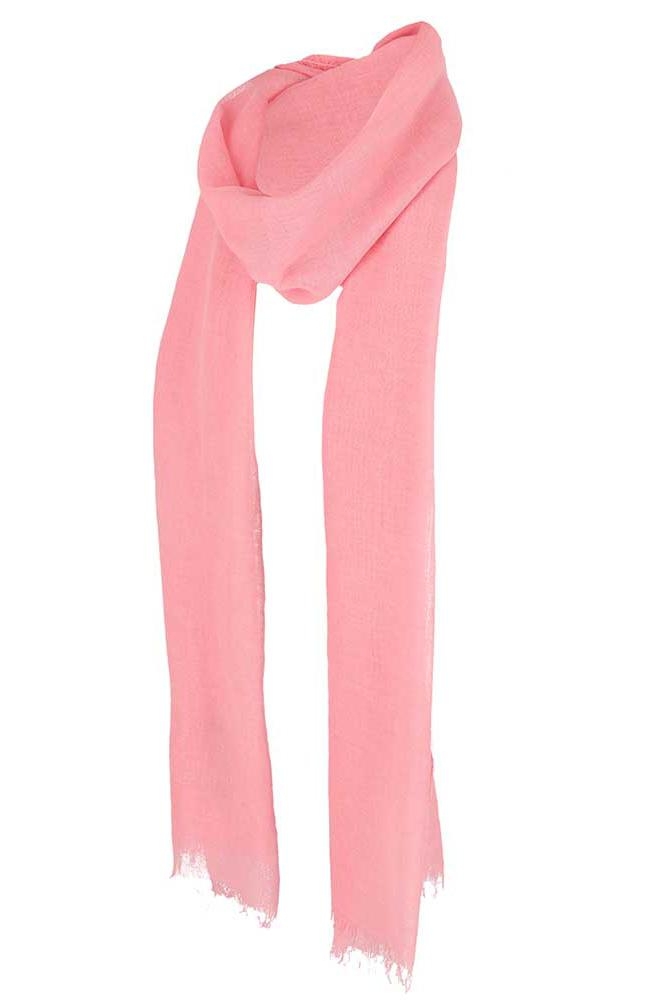PRINTED SCARF 000420 00393 CANDY PINK