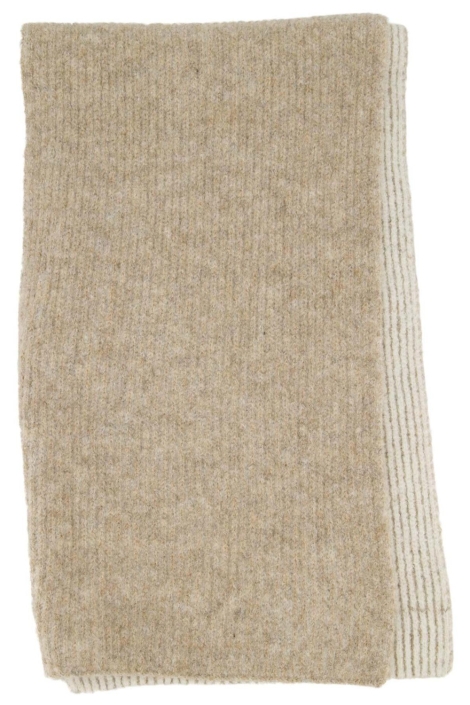 Zusss taupe dames sjaal | Vooraanzicht