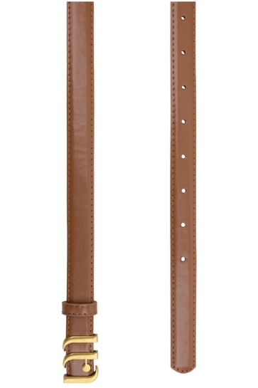 Lofty Manner Accessoire BELT YUNA 822 brown/gold
