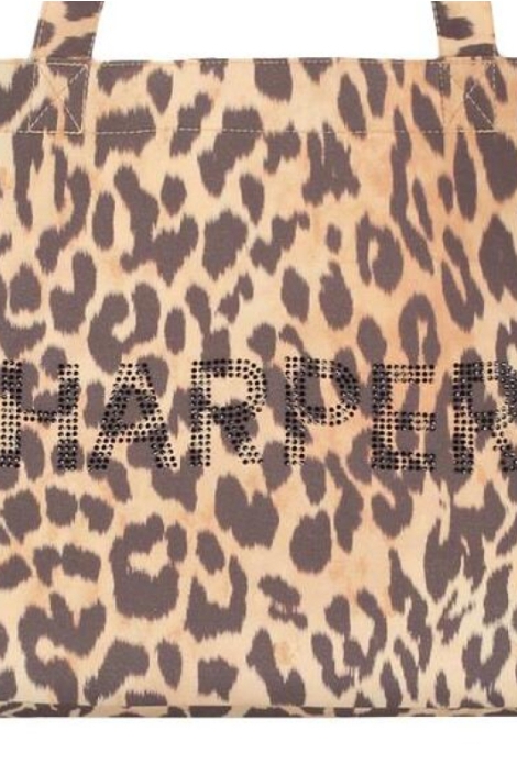 Harper & Yve bruine dames tas | Close up
