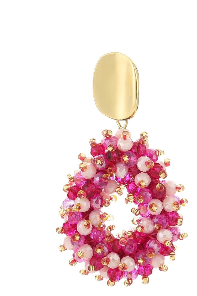 Touch roze dames sieraad | Close up