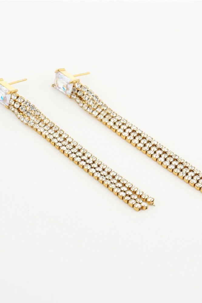 Touch gouden dames accessoire | Zijaanzicht