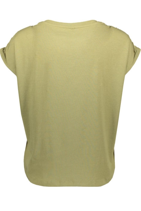 Zoso groene dames t-shirt | Achteraanzicht