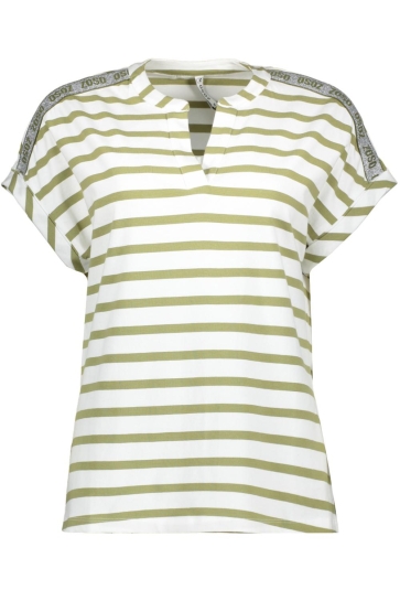 Zoso T-shirt MARIT 252 0016-1250 white/green